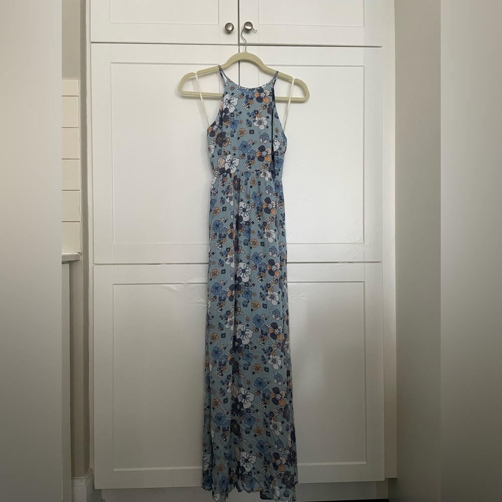 Moon River Maxi Floral Beach Dress